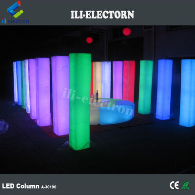 Colonnes d'événements lumineux pour les mariages et les fêtes