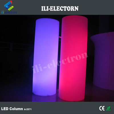 Contrôle à distance infrarouge LED éclairé pilier lumineux pour bar à domicile