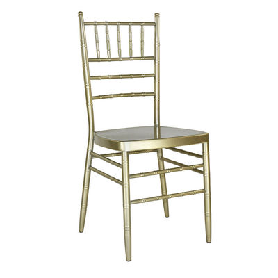 Restaurant Golden Hotel Chaise de banquet Chaise en bambou pour mariage en plein air