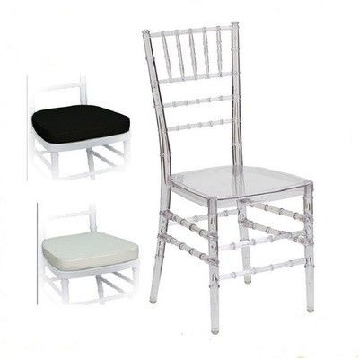 Chaise de banquet en acrylique nordique - Chaise de cristal en plastique transparent pour mariage - Chaise de salle à manger en acrylique