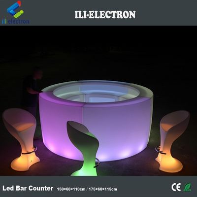 Barre éclairée à LED en plastique à télécommande
