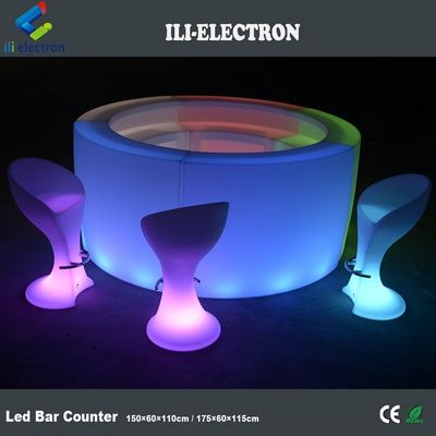 Barre éclairée à LED en plastique à télécommande