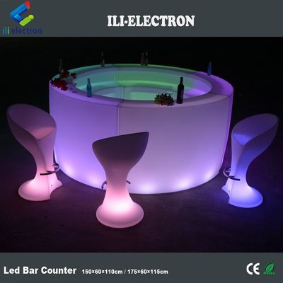 Barre éclairée à LED en plastique à télécommande