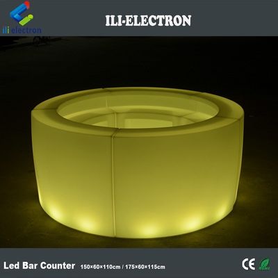 Barre éclairée à LED en plastique à télécommande