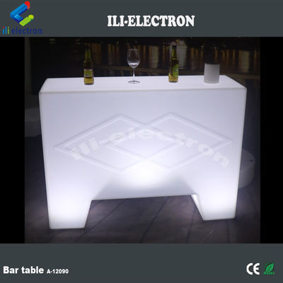 Barre d'angle en plastique à LED à télécommande