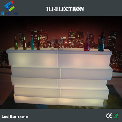 Tableau à barres mobiles LED en plastique 16 couleurs