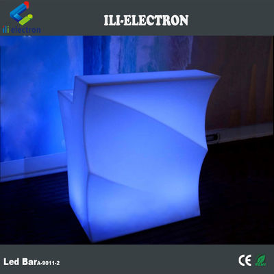 Forme d' onde Compteur de barre LED lumineux, Table de bar extérieure éclairée étanche