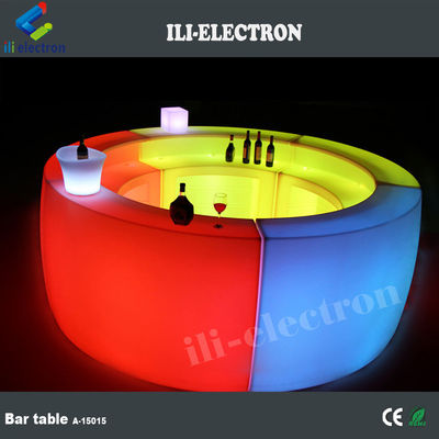 Ronde colorée lumineuse LED Bar Compteur éclairé Certifié CE