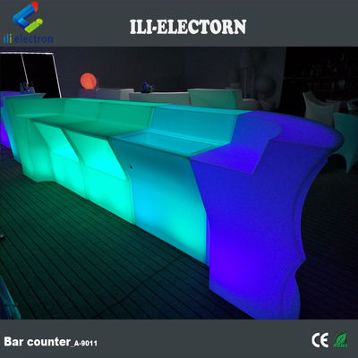 Table à bar en forme d' onde