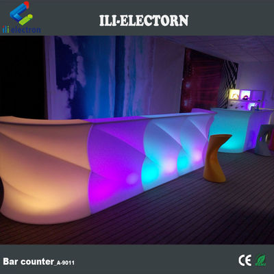 Table à bar en forme d' onde