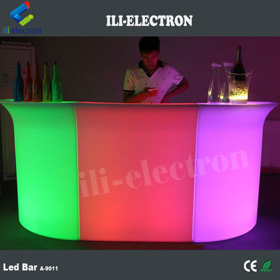 Meubles pour événements commerciaux tables de bar lumineuses
