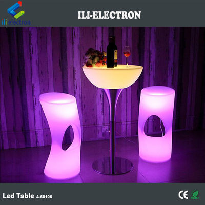 Tableau à bar en métal haut de gamme à LED