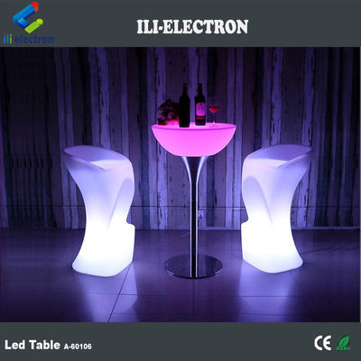 Tableau à bar en métal haut de gamme à LED