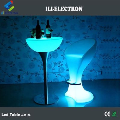 Tableau à bar en métal haut de gamme à LED