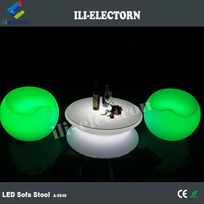 Bar de jardin LED en plastique éclairant meubles tables de tabouret étanche