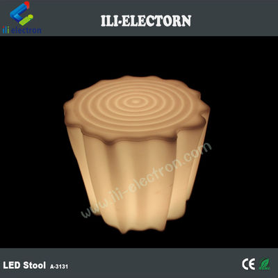 Stylé Muti-Color RGB éclairé LED Glowing Tabouret imperméable à l'eau IP65