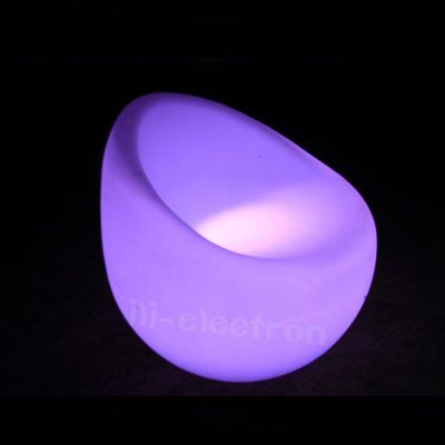 Couchette à bar en PE en plastique rechargeable en RVB éclairé