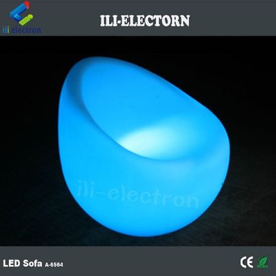 Couchette à bar en PE en plastique rechargeable en RVB éclairé