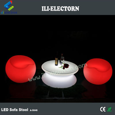Muti Couleur RGB LED lumière Table à cocktail, étanche lumineux meubles de bar