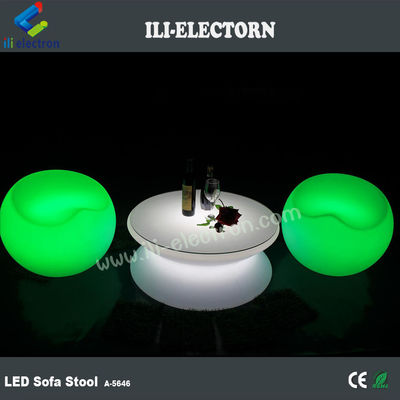 Muti Couleur RGB LED lumière Table à cocktail, étanche lumineux meubles de bar