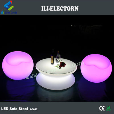 Muti Couleur RGB LED lumière Table à cocktail, étanche lumineux meubles de bar