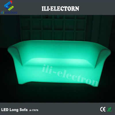 Meubles en plastique à LED qui changent de couleur