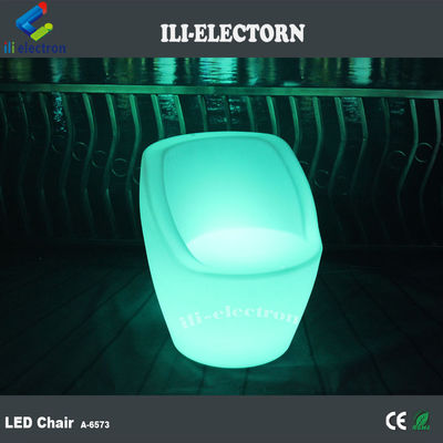 Chaise de meubles à LED rechargeable résistant à l'eau pour les soirées