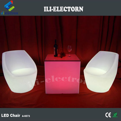 Chaise de meubles à LED rechargeable résistant à l'eau pour les soirées