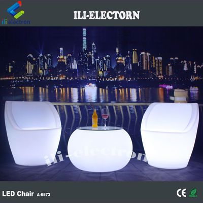 Chaise de meubles à LED rechargeable résistant à l'eau pour les soirées