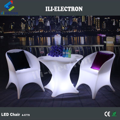 Des chaises modernes à LED à 16 couleurs pour le bar de la boîte de nuit