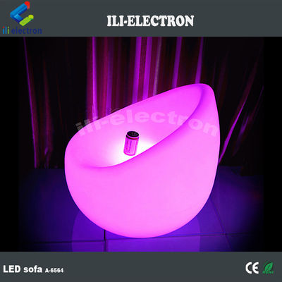Chaises à bar en plastique PE rechargeable à batterie