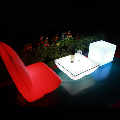 Meubles extérieurs étanches à l'eau, rechargeables, à LED