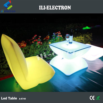 Meubles extérieurs étanches à l'eau, rechargeables, à LED