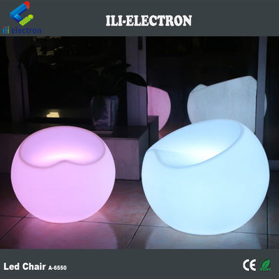 Chaise LED en forme de pomme éclairée/ Chaise Cocktail éclairée/ Chaise de bar éclairée à LED