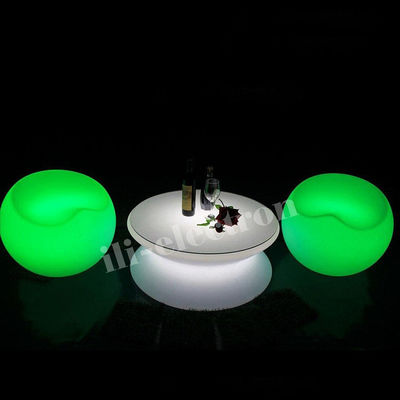 16 couleurs changeantes en plastique led chaise de bar pomme