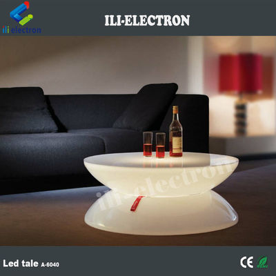 Modulaire de changement de couleur Puff Chaise en plastique meubles de salon Led Light Up Sofa