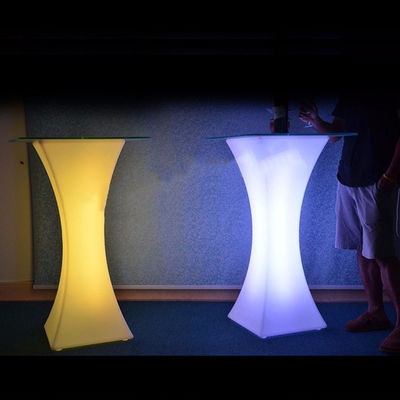 Nouveau design en plastique PE à la mode avec table de cocktail légère