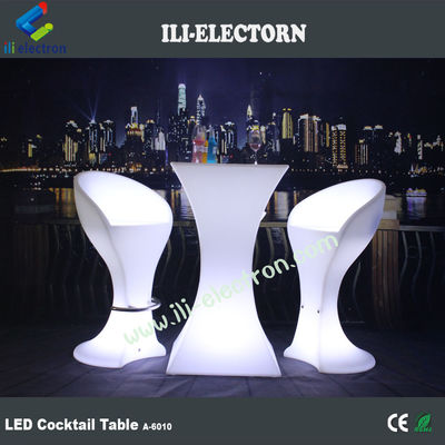 Nouveau design en plastique PE à la mode avec table de cocktail légère
