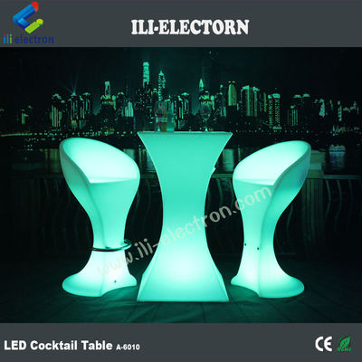 Nouveau design en plastique PE à la mode avec table de cocktail légère