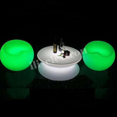 chaises et tables à bar/club de nuit à LED