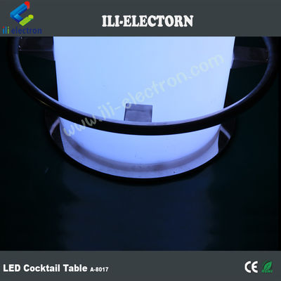 Éclairage extérieur haut haut patio LED Ice Bucket Cruiser Table