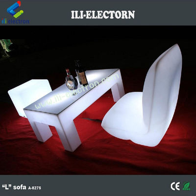 Table lumineuse à LED carré à télécommande RGB pour boîte de nuit / patio de fête / KTV / hall d'entrée