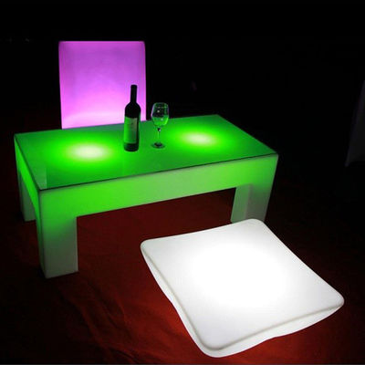 16 couleurs changeant la télécommande LED table lumineuse