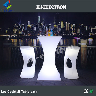 Table de mariage à LED flashant, bureau de réception, table éclairée à LED