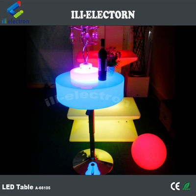 Meubles de bar à LED Table à cocktail à LED Rectangle étanche