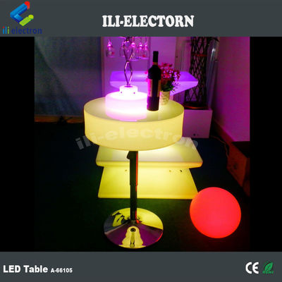 Meubles de bar à LED Table à cocktail à LED Rectangle étanche