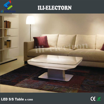Meubles à LED Table de bar lumineuse en plastique pour hôtel villa