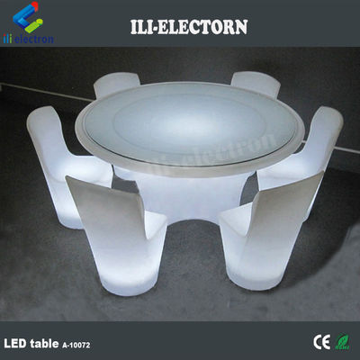 table de poker électronique meuble de bar à LED table lumineuse meuble LED table