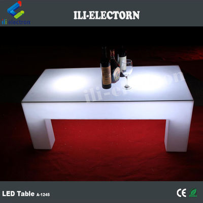 Table à LED éclairée pour jardin