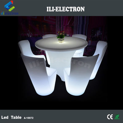 ILI meubles d'éclairage LED tables rondes de banquet